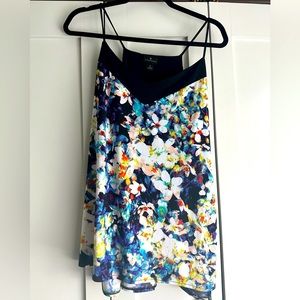 Worthington Floral Top Sz L NWT